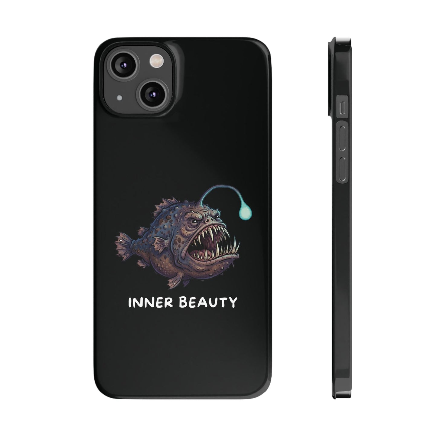 Anglerfish iPhone Case – Inner Beauty | Funny Deep Sea Phone Case - StoreCuriosity
