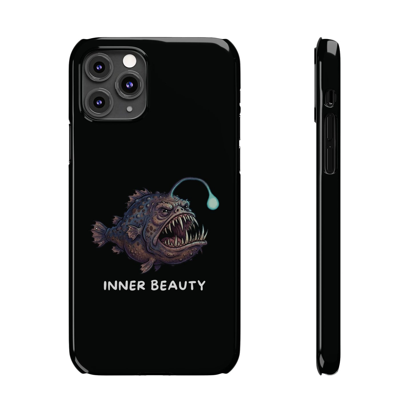 Anglerfish iPhone Case – Inner Beauty | Funny Deep Sea Phone Case - StoreCuriosity