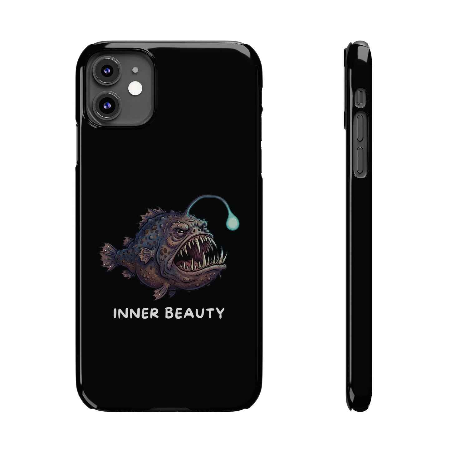 Anglerfish iPhone Case – Inner Beauty | Funny Deep Sea Phone Case - StoreCuriosity
