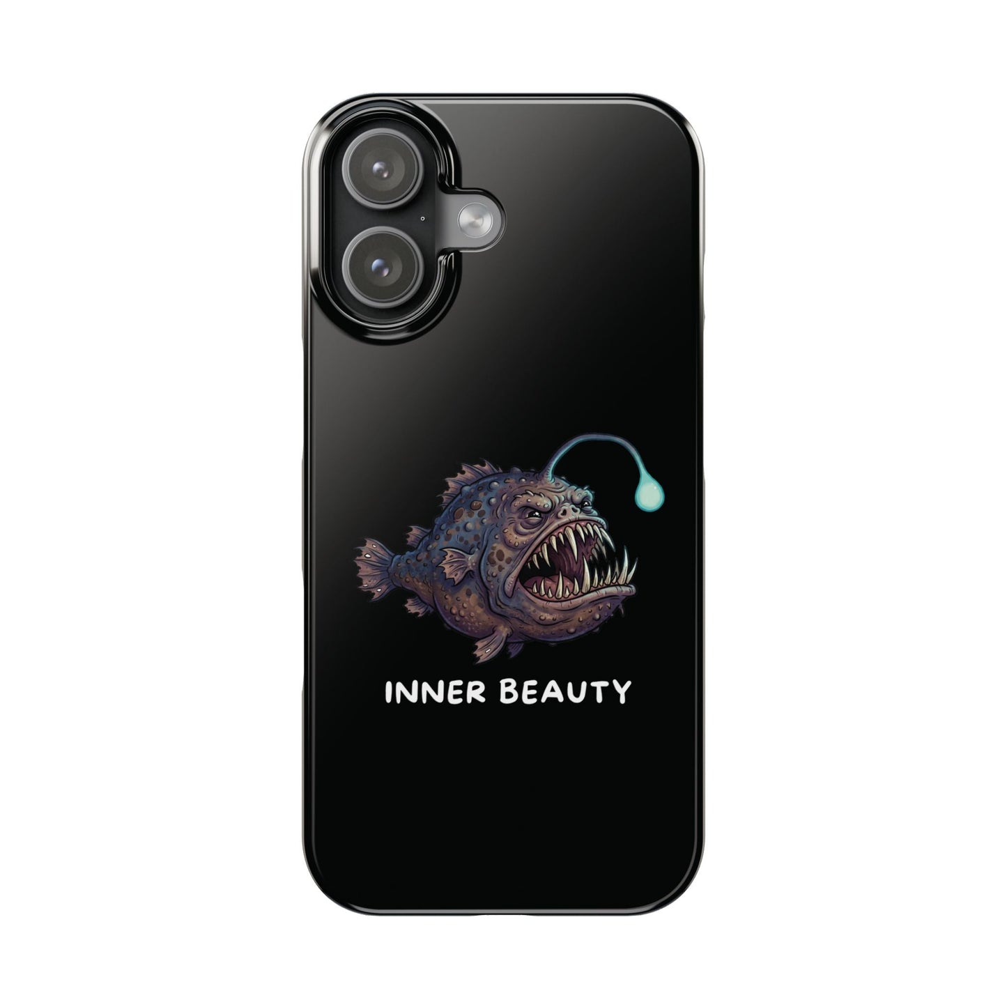Anglerfish iPhone Case – Inner Beauty | Funny Deep Sea Phone Case - StoreCuriosity