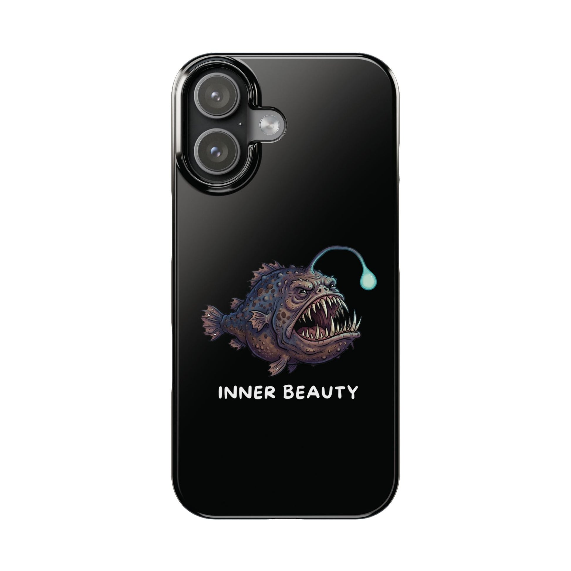 Anglerfish iPhone Case – Inner Beauty | Funny Deep Sea Phone Case - StoreCuriosity