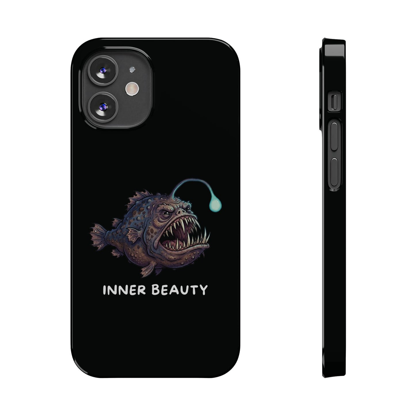 Anglerfish iPhone Case – Inner Beauty | Funny Deep Sea Phone Case - StoreCuriosity