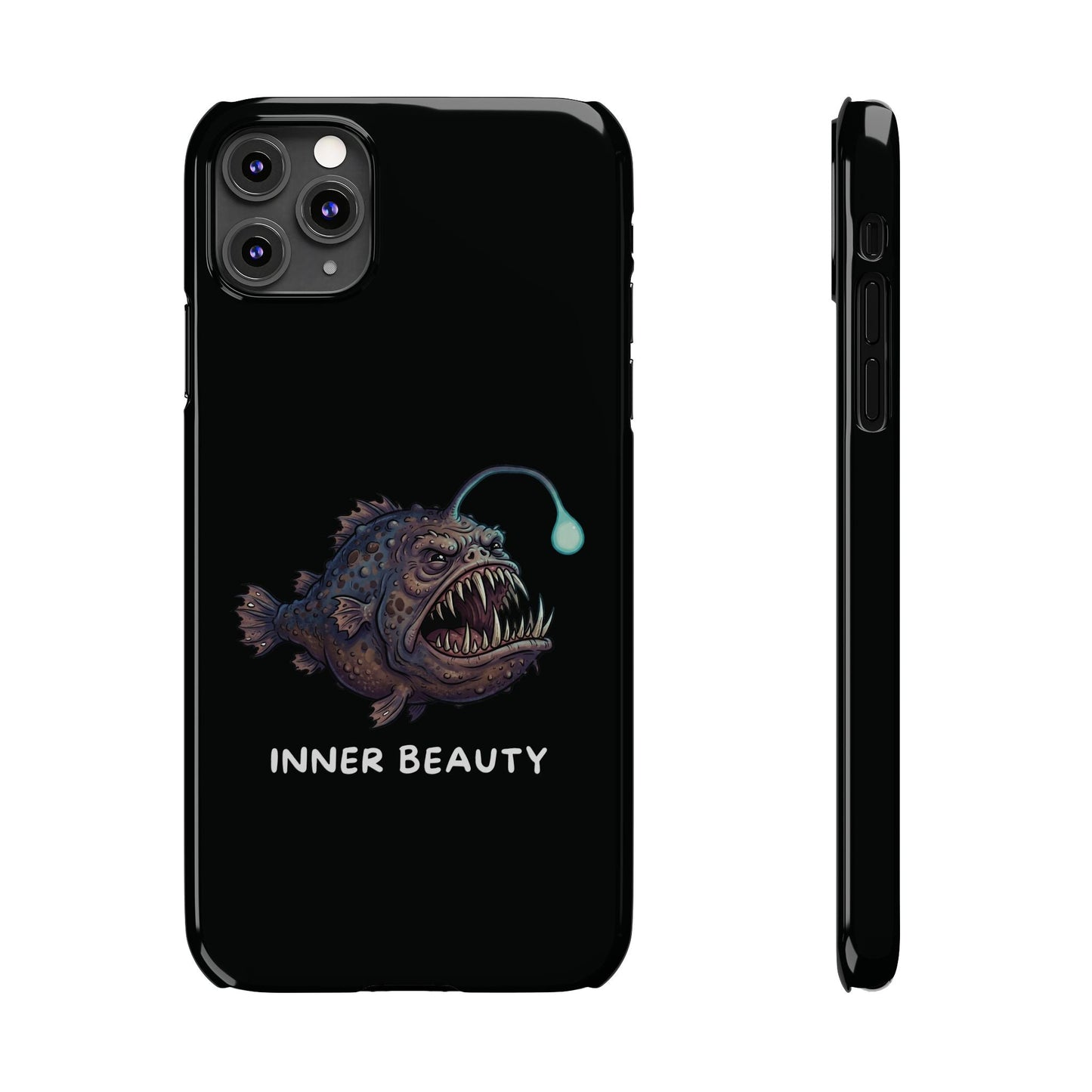 Anglerfish iPhone Case – Inner Beauty | Funny Deep Sea Phone Case - StoreCuriosity