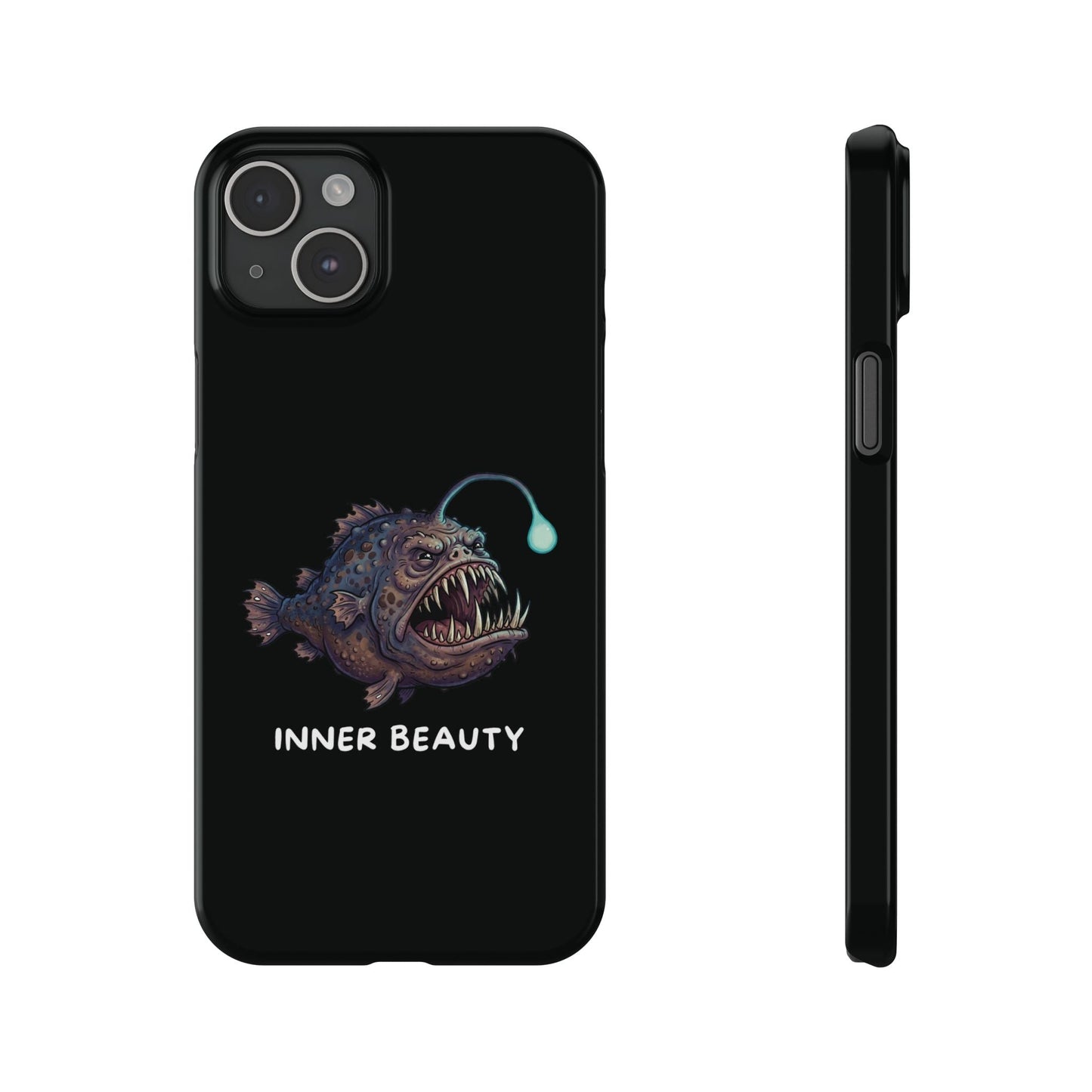 Anglerfish iPhone Case – Inner Beauty | Funny Deep Sea Phone Case - StoreCuriosity