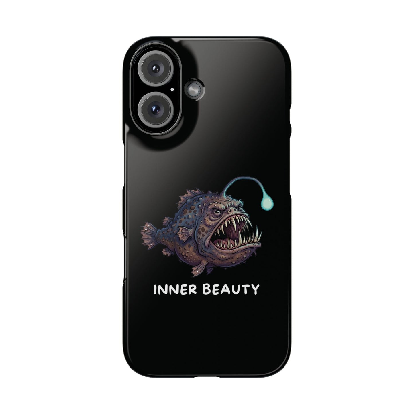 Anglerfish iPhone Case – Inner Beauty | Funny Deep Sea Phone Case - StoreCuriosity