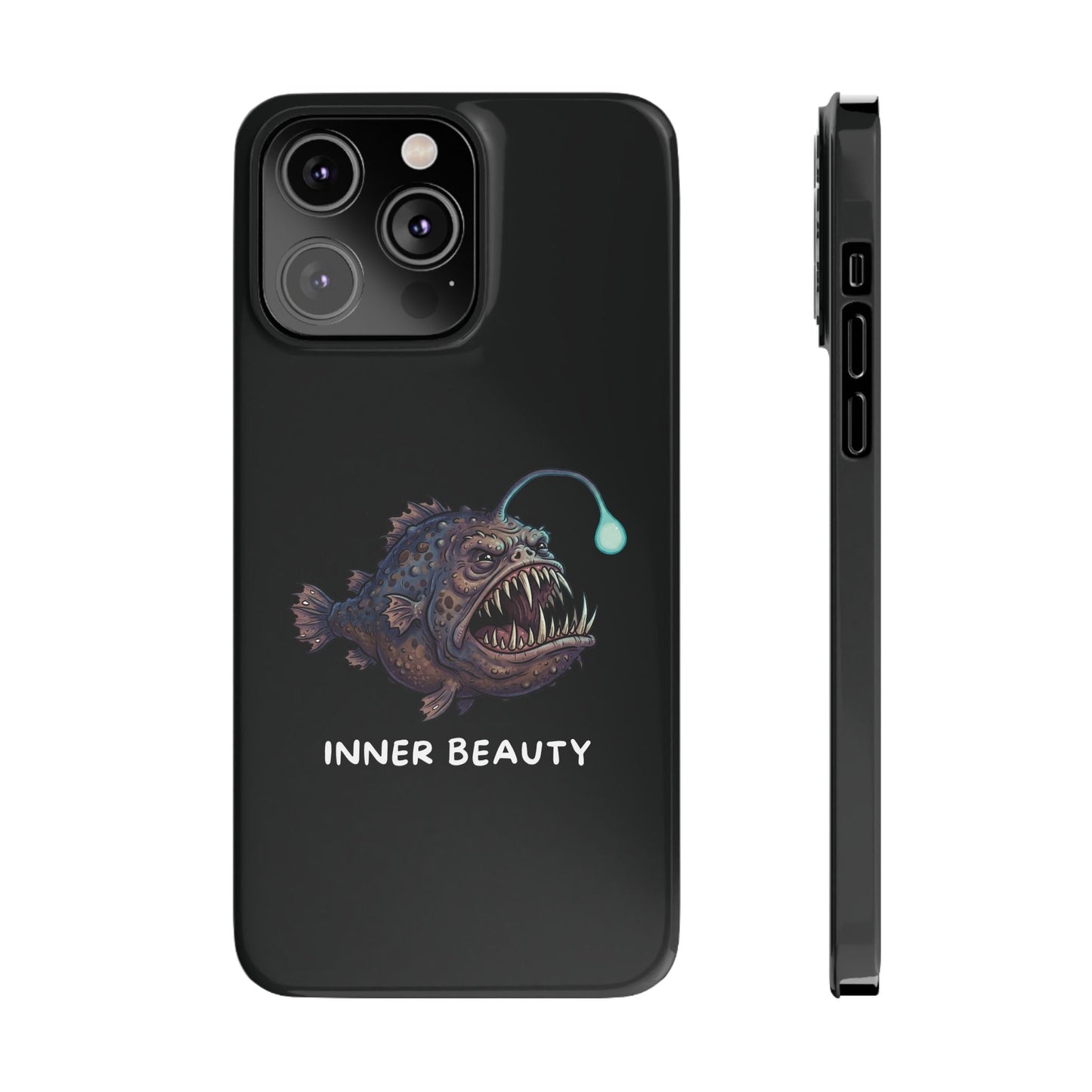 Anglerfish iPhone Case – Inner Beauty | Funny Deep Sea Phone Case - StoreCuriosity