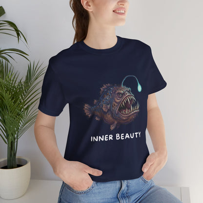 Anglerfish T-Shirt – Inner Beauty, Funny Deep Sea Creature Tee - StoreCuriosity