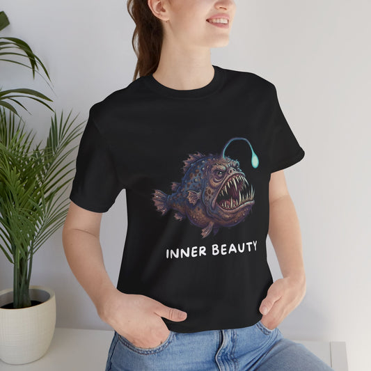 Anglerfish T-Shirt – Inner Beauty, Funny Deep Sea Creature Tee - StoreCuriosity