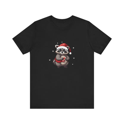 Cute Christmas Raccoon T-Shirt - StoreCuriosity