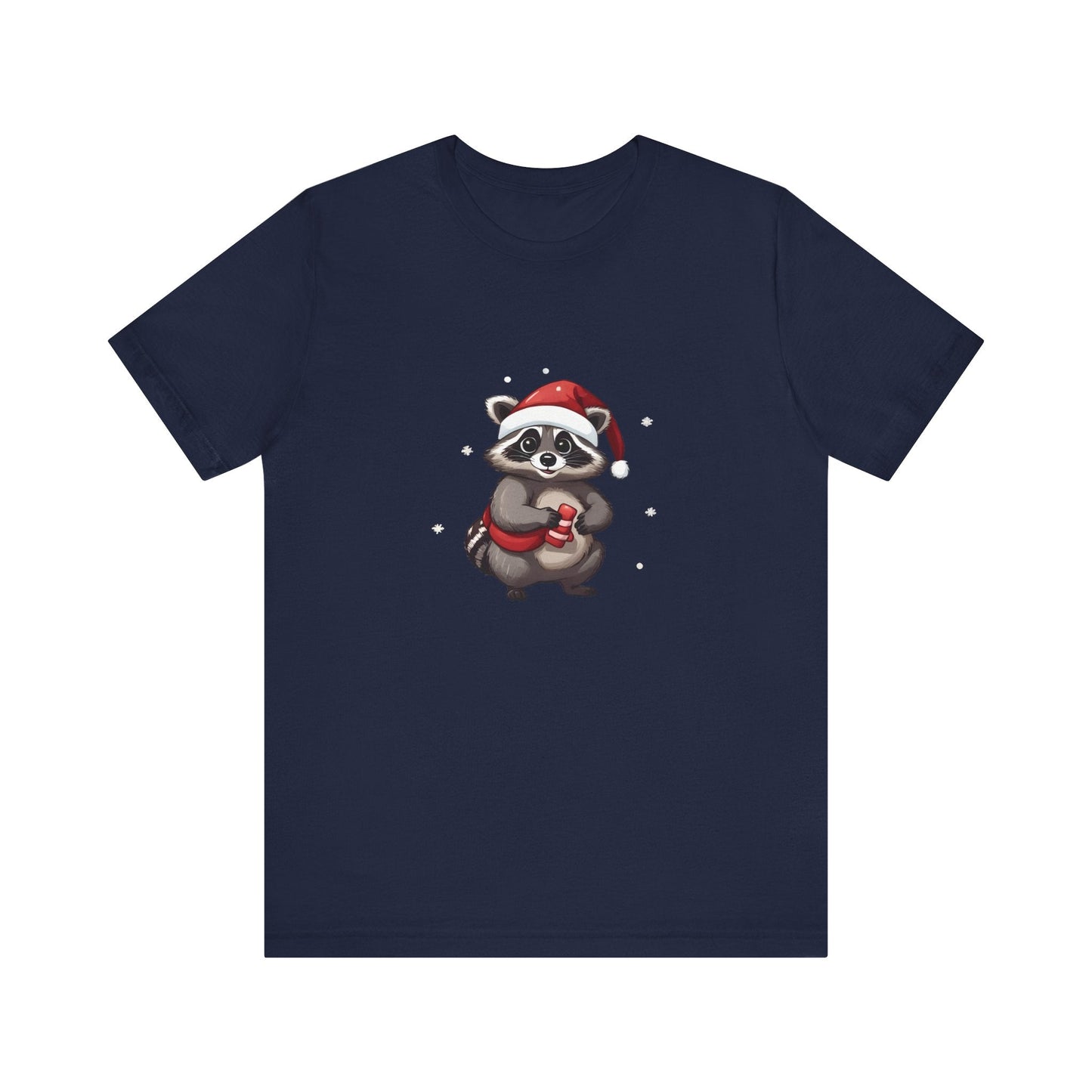 Cute Christmas Raccoon T-Shirt - StoreCuriosity