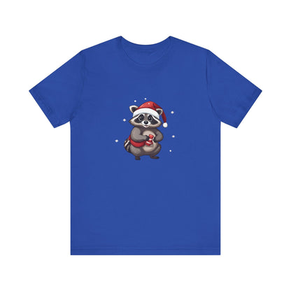 Cute Christmas Raccoon T-Shirt - StoreCuriosity