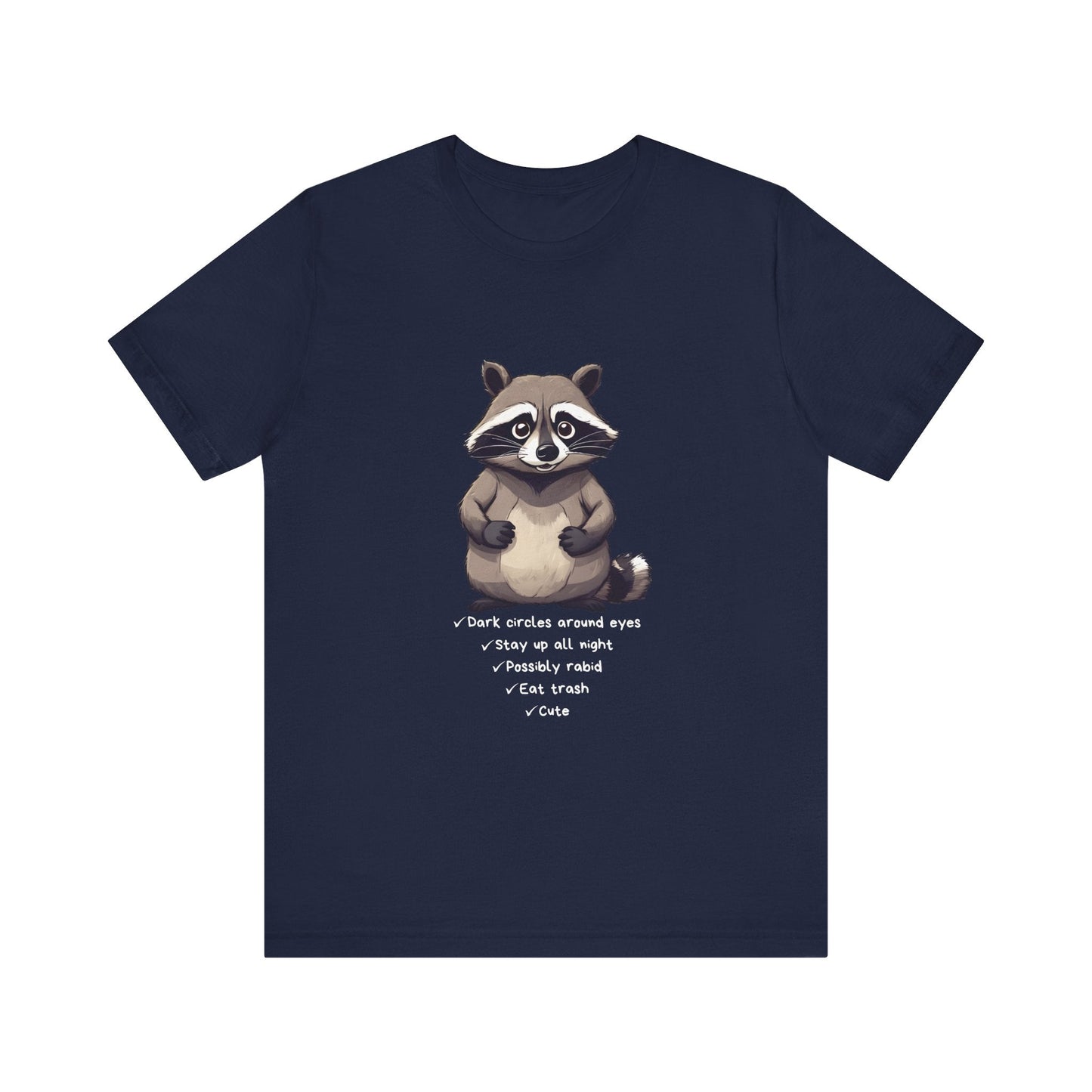 Cute Raccoon T-Shirt - StoreCuriosity