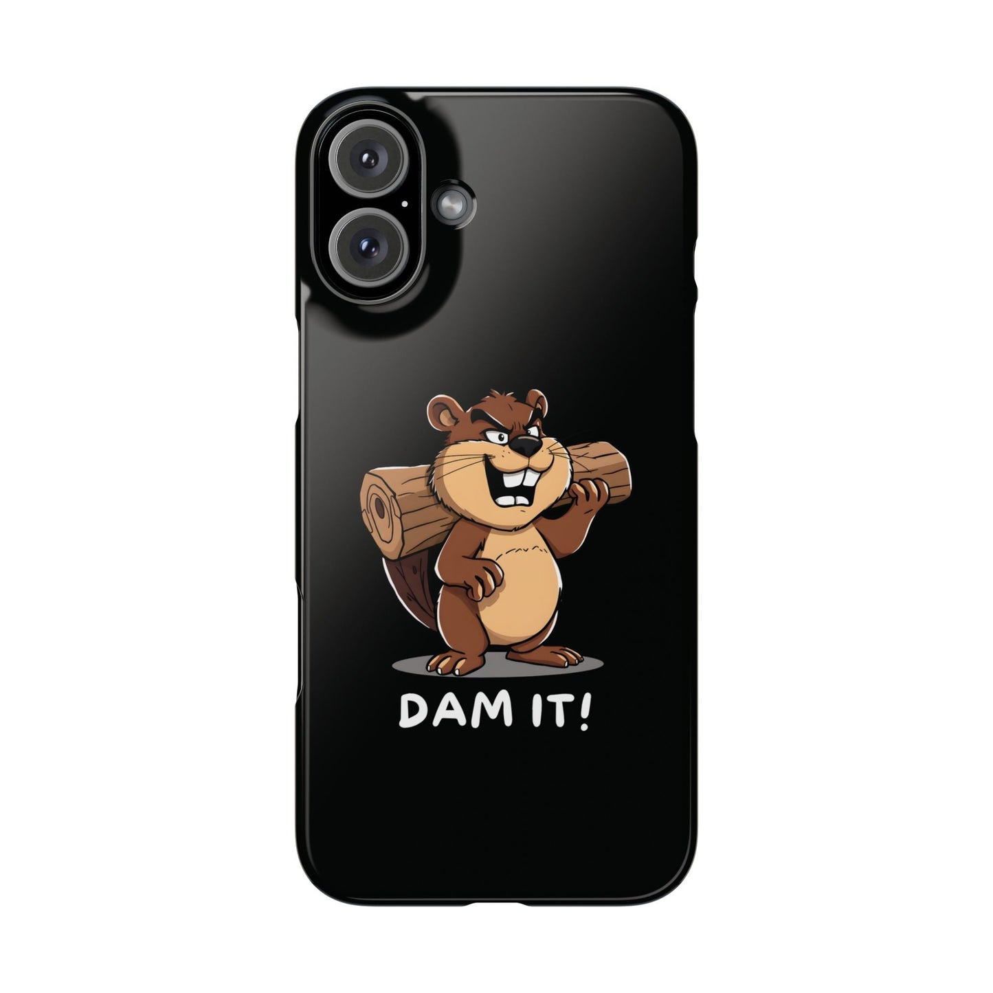 Funny Dam It iPhone Case - StoreCuriosity