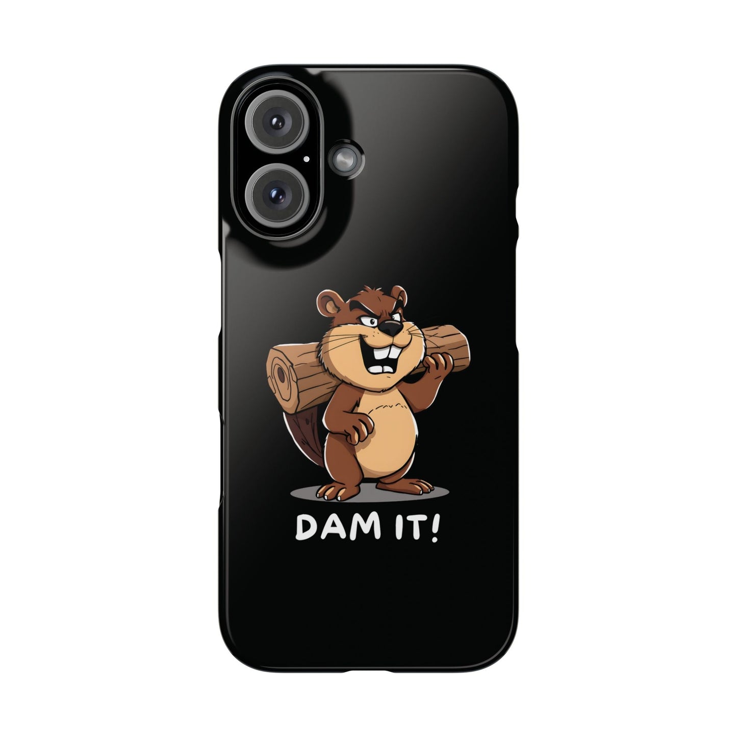 Funny Dam It iPhone Case - StoreCuriosity