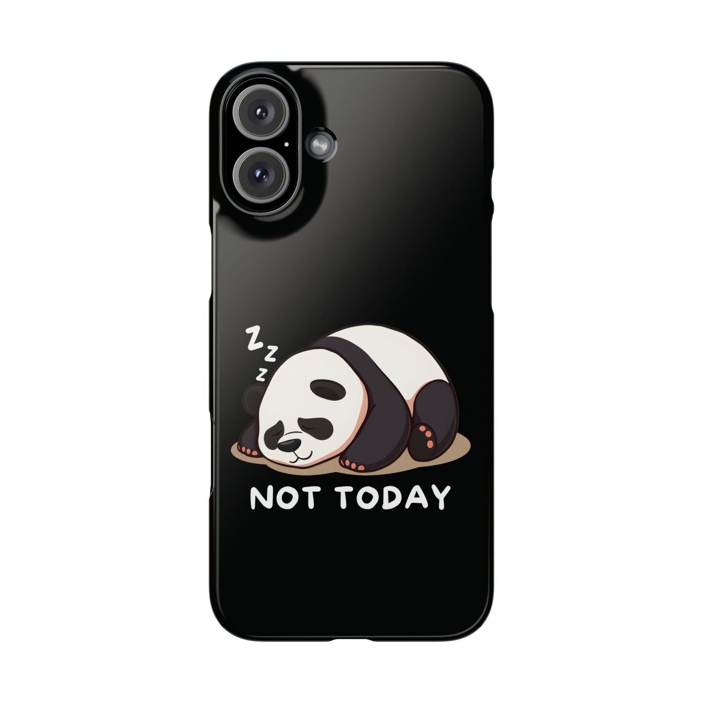 Lazy Panda iPhone Case - StoreCuriosity