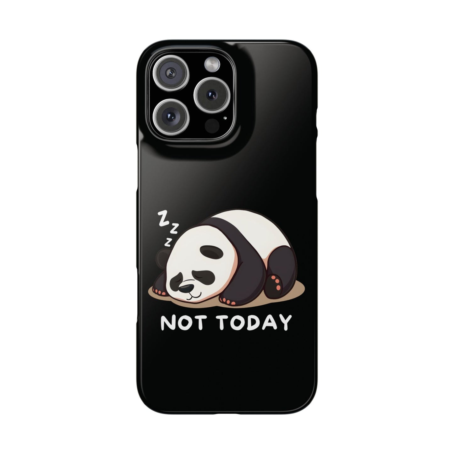 Lazy Panda iPhone Case - StoreCuriosity