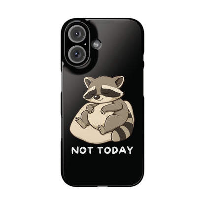 Lazy Raccoon iPhone Case - StoreCuriosity
