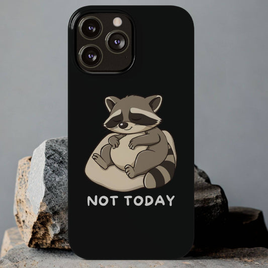 Lazy Raccoon iPhone Case - StoreCuriosity