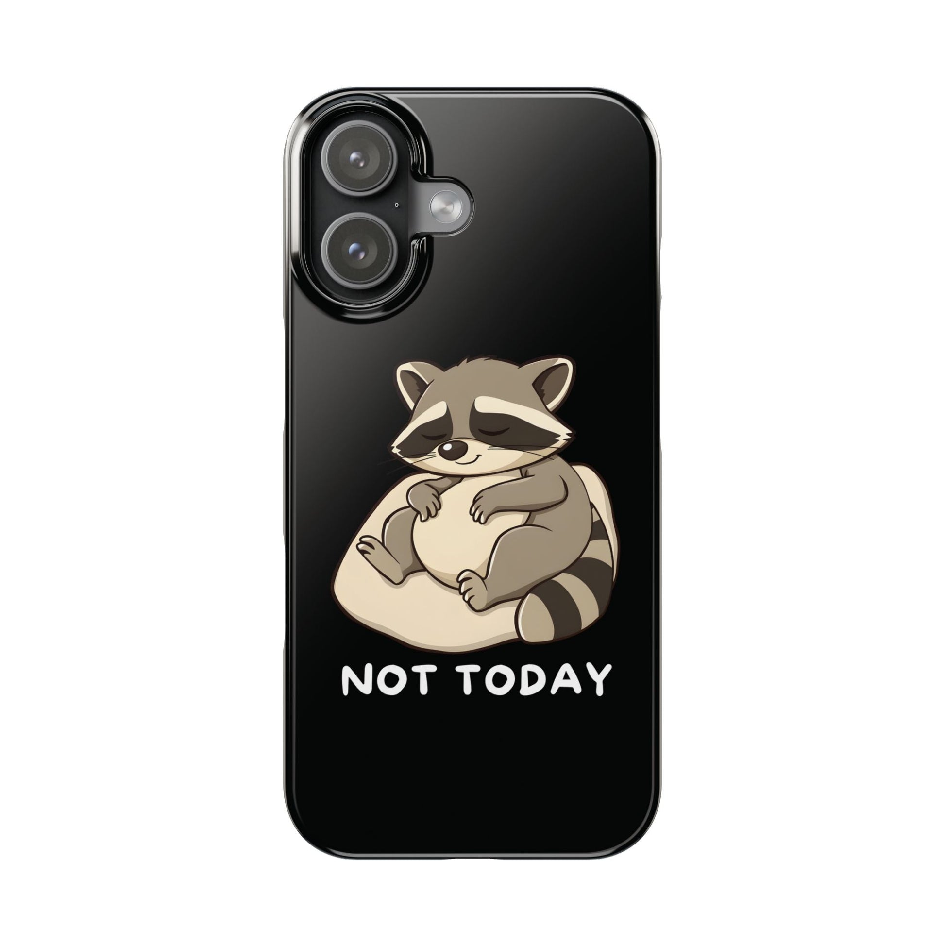 Lazy Raccoon iPhone Case - StoreCuriosity