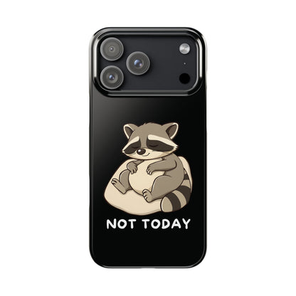 Lazy Raccoon iPhone Case - StoreCuriosity