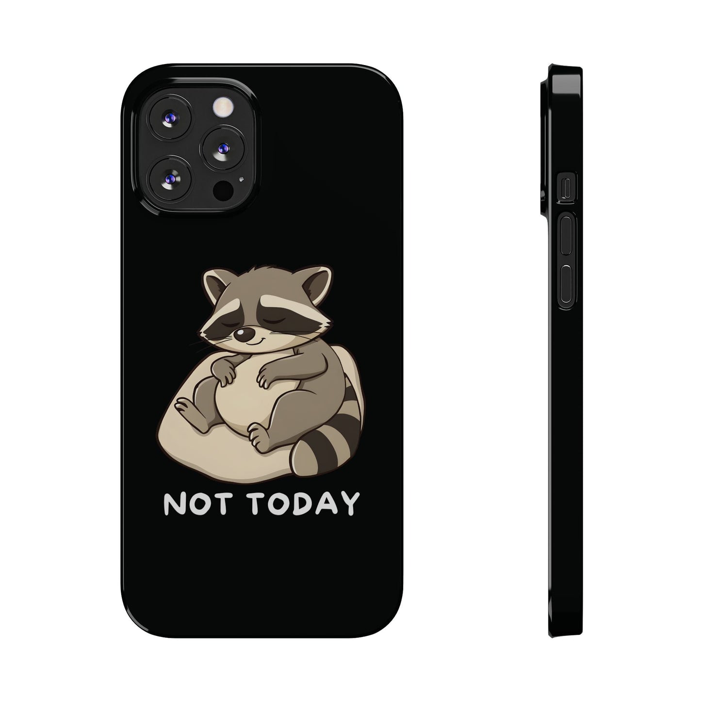 Lazy Raccoon iPhone Case - StoreCuriosity