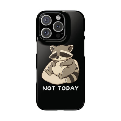 Lazy Raccoon iPhone Case - StoreCuriosity