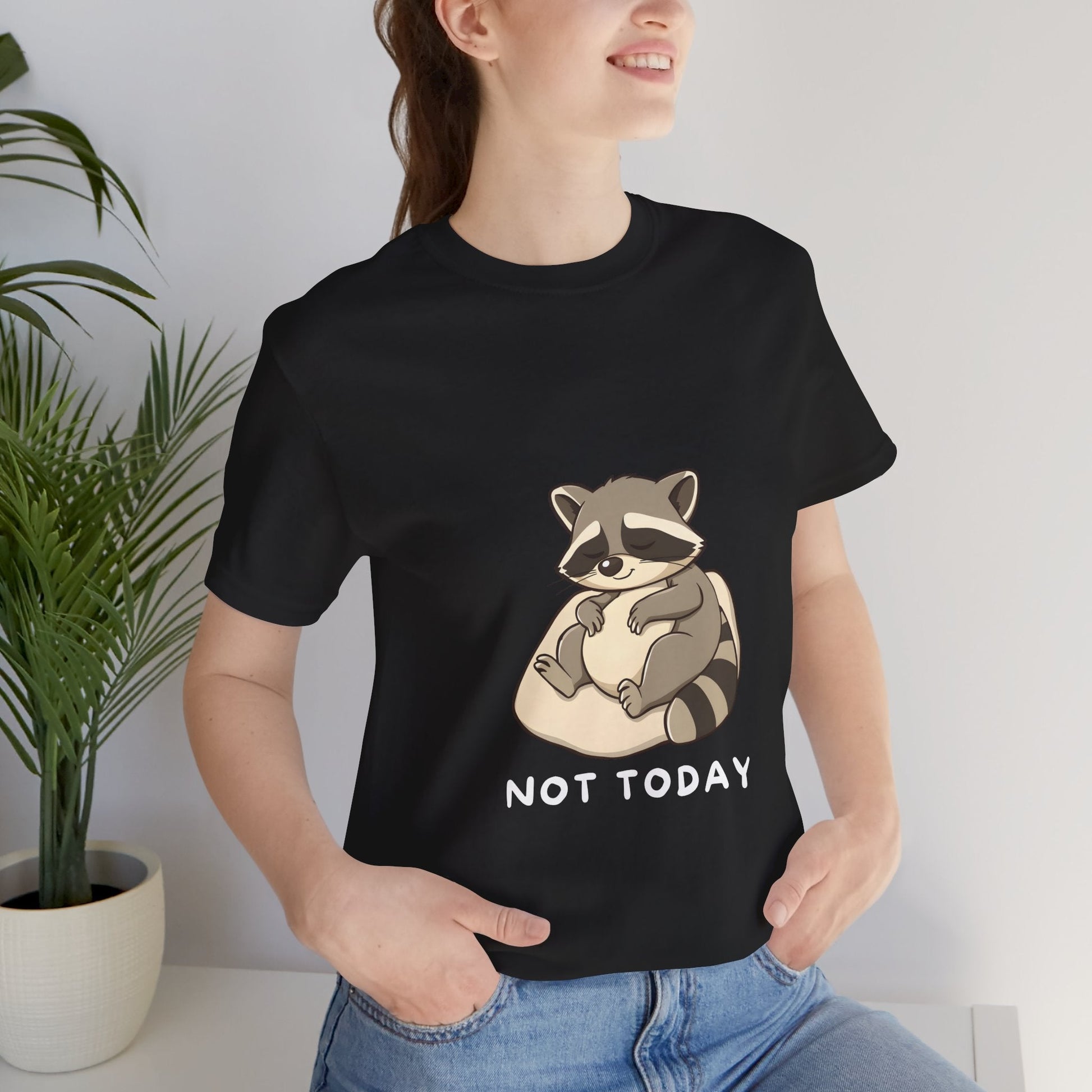 Lazy Raccoon T-Shirt - StoreCuriosity