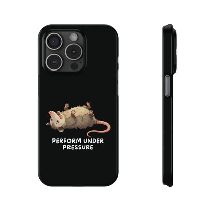 Opossum iPhone Case – Performs Under Pressure | Funny Stress Gift - StoreCuriosity