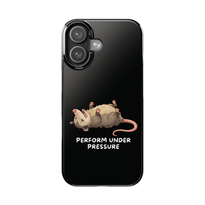 Opossum iPhone Case – Performs Under Pressure | Funny Stress Gift - StoreCuriosity
