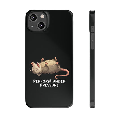 Opossum iPhone Case – Performs Under Pressure | Funny Stress Gift - StoreCuriosity