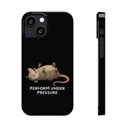 Opossum iPhone Case – Performs Under Pressure | Funny Stress Gift - StoreCuriosity