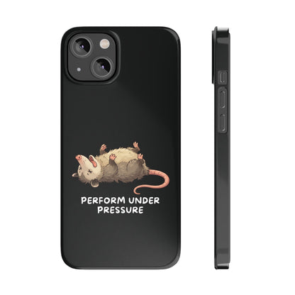 Opossum iPhone Case – Performs Under Pressure | Funny Stress Gift - StoreCuriosity
