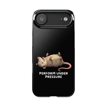 Opossum iPhone Case – Performs Under Pressure | Funny Stress Gift - StoreCuriosity