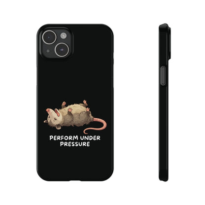 Opossum iPhone Case – Performs Under Pressure | Funny Stress Gift - StoreCuriosity