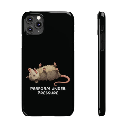 Opossum iPhone Case – Performs Under Pressure | Funny Stress Gift - StoreCuriosity