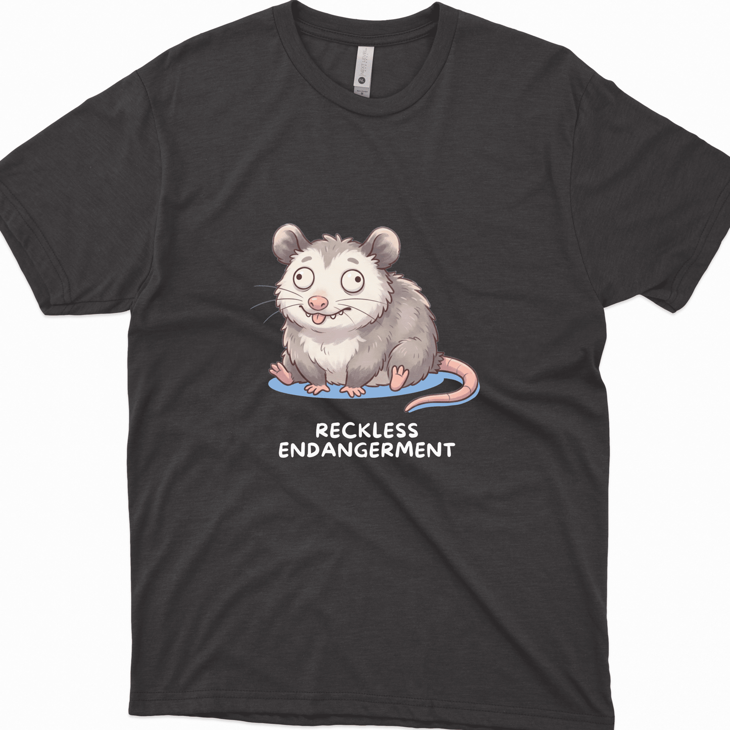 Opossum T-Shirt – Reckless Endangerment, Funny Goblin Mode Tee - StoreCuriosity Main