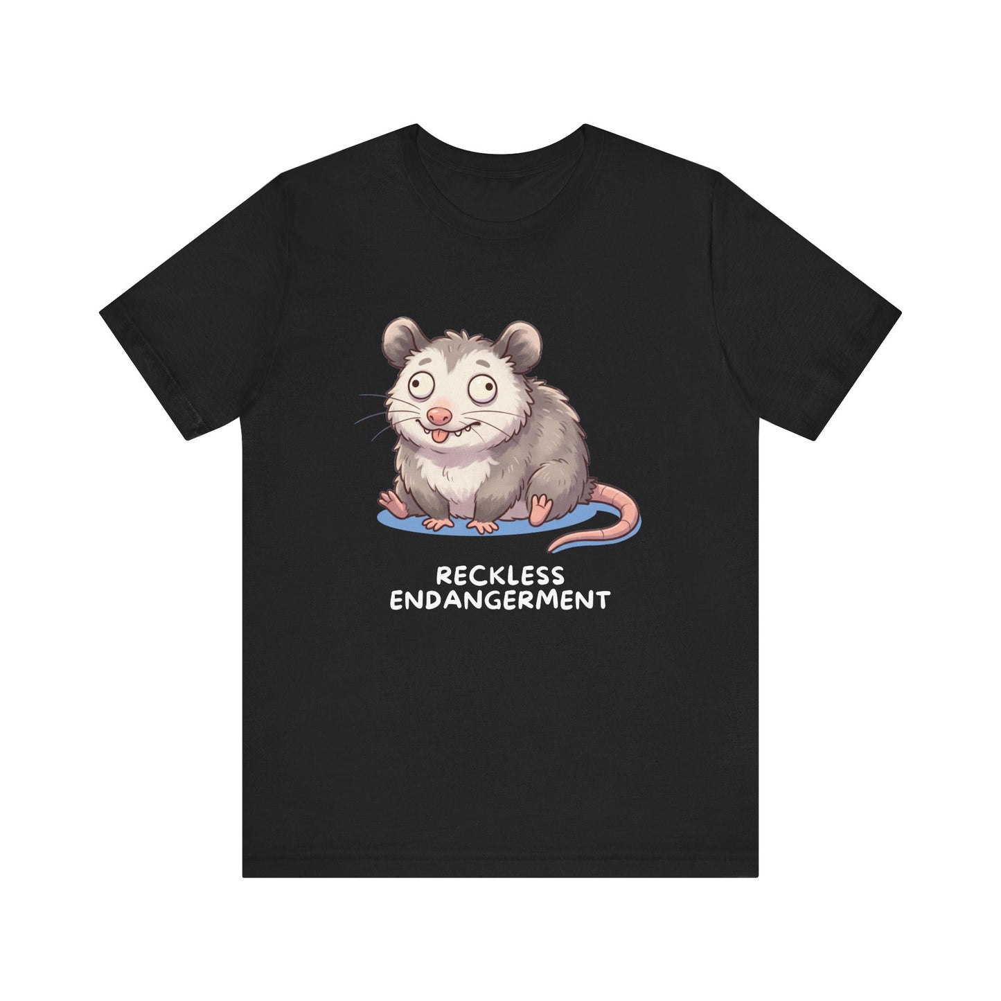 Opossum T-Shirt – Reckless Endangerment, Funny Goblin Mode Tee - StoreCuriosity