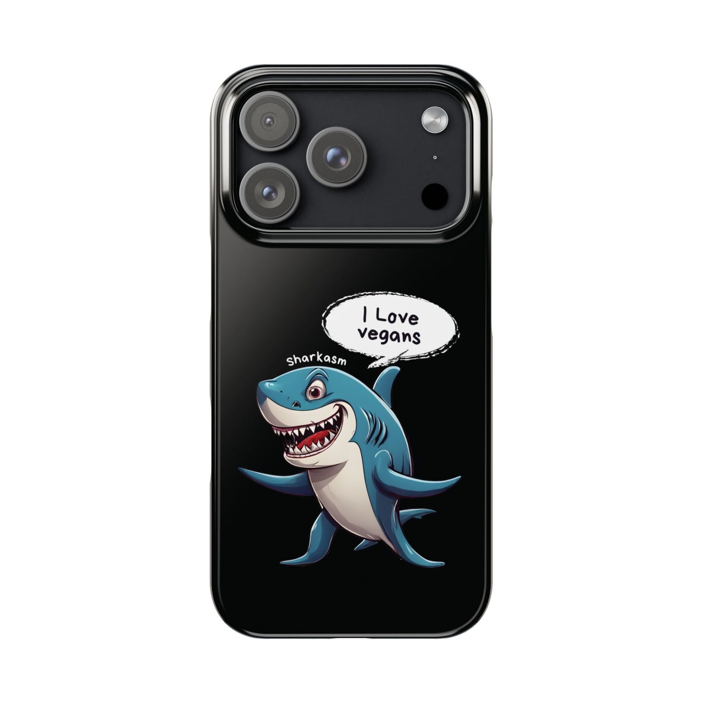 Sarcasm Shark iPhone Case - StoreCuriosity