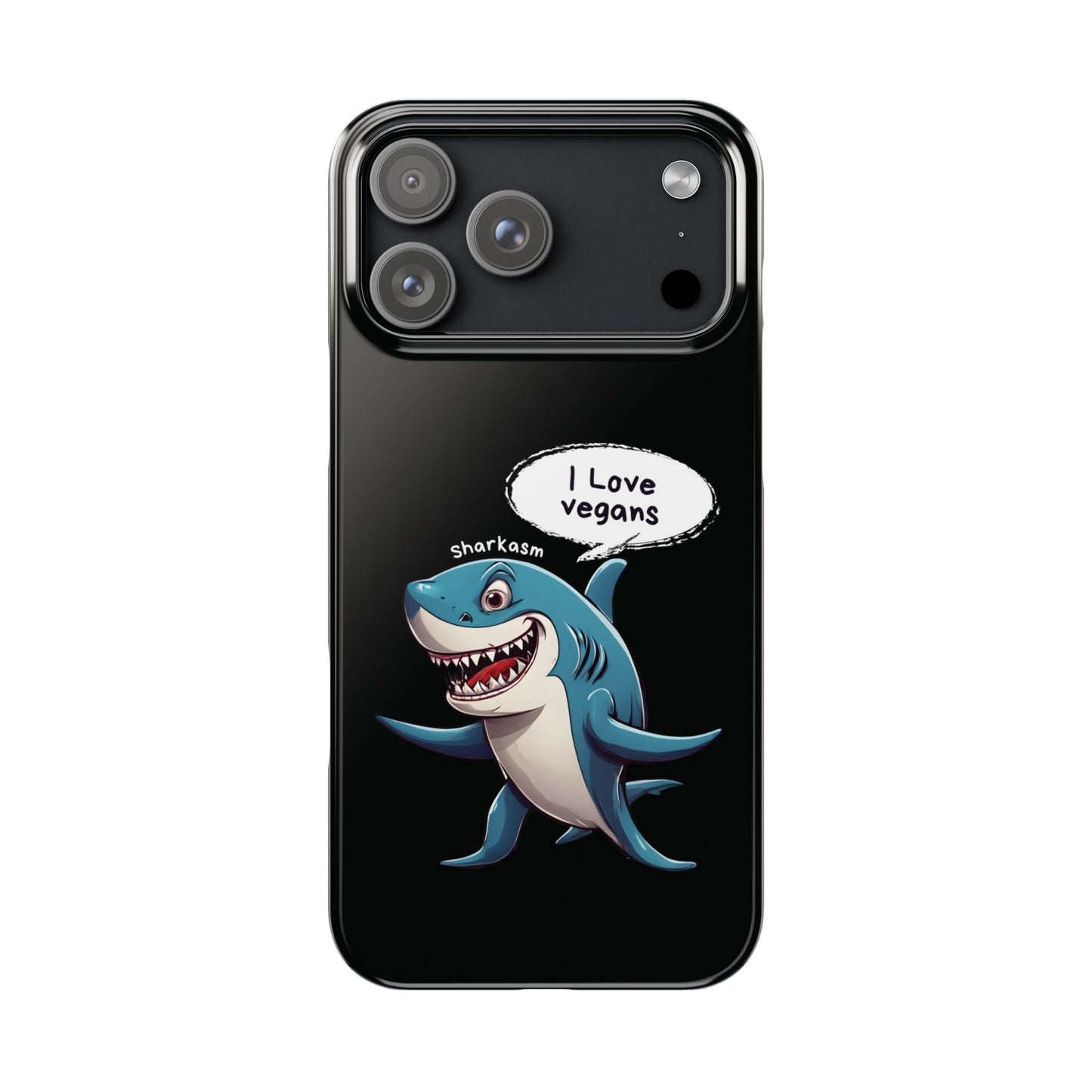 Sarcasm Shark iPhone Case - StoreCuriosity