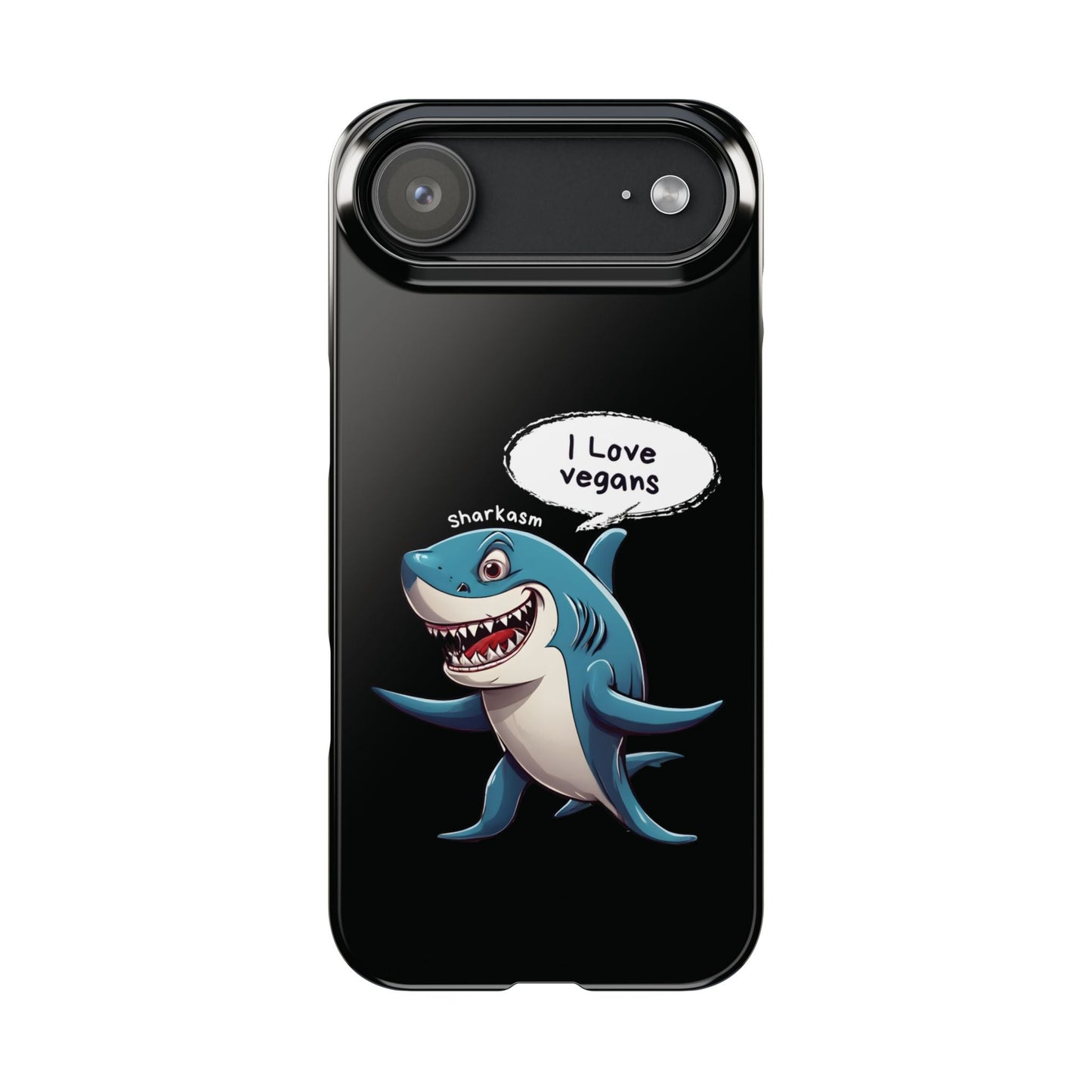Sarcasm Shark iPhone Case - StoreCuriosity