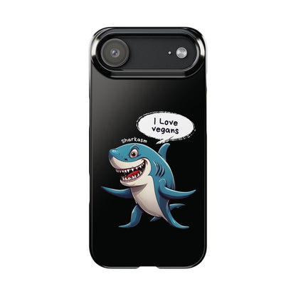 Sarcasm Shark iPhone Case - StoreCuriosity
