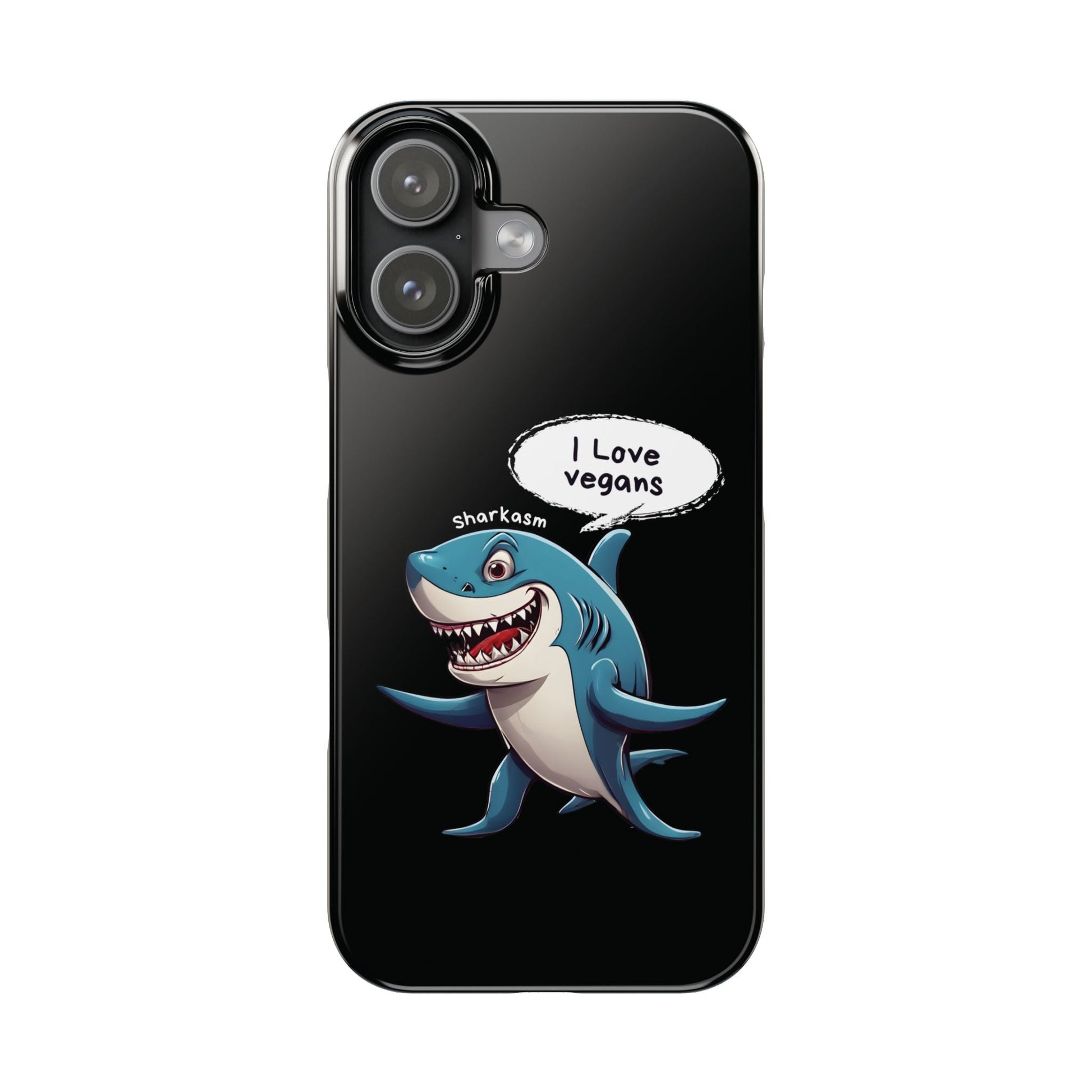 Sarcasm Shark iPhone Case - StoreCuriosity