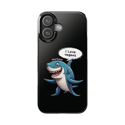Sarcasm Shark iPhone Case - StoreCuriosity
