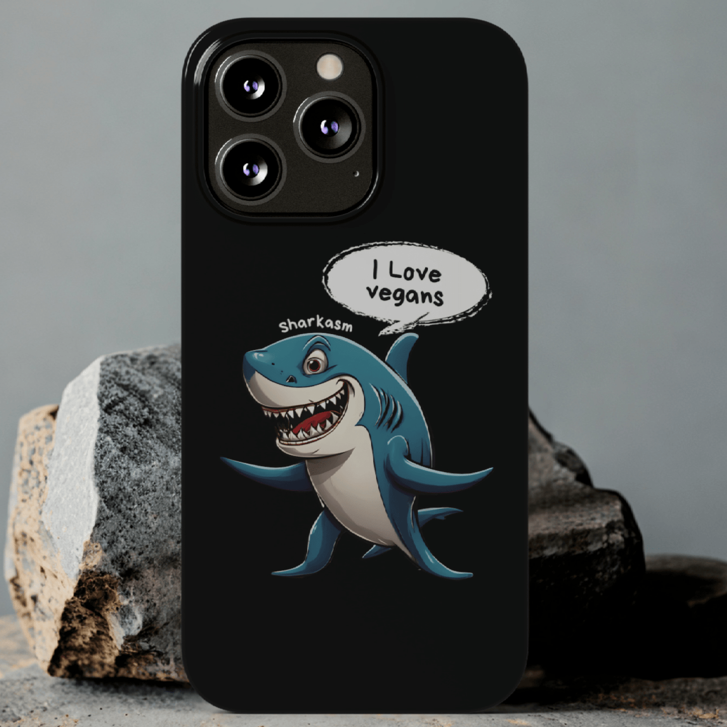 Sarcasm Shark iPhone Case - StoreCuriosity