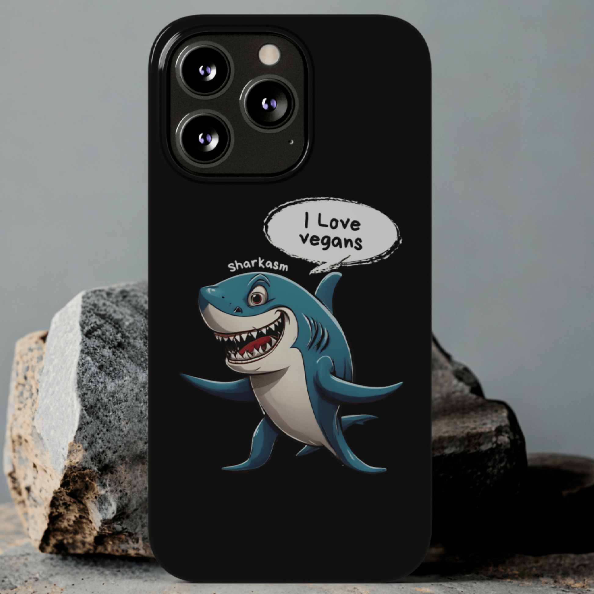 Sarcasm Shark iPhone Case - StoreCuriosity