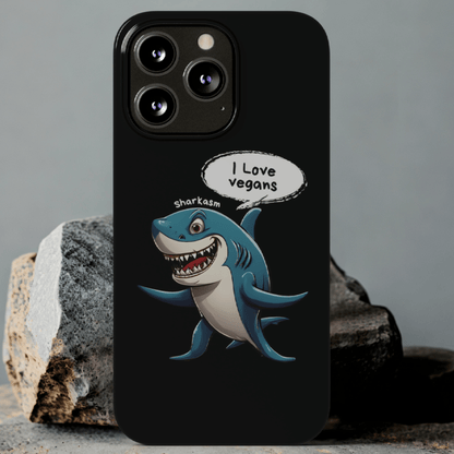 Sarcasm Shark iPhone Case - StoreCuriosity