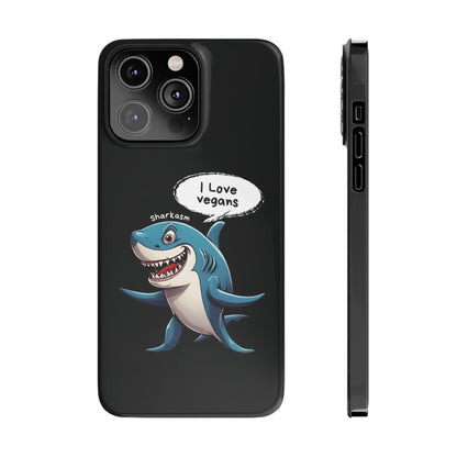 Sarcasm Shark iPhone Case - StoreCuriosity