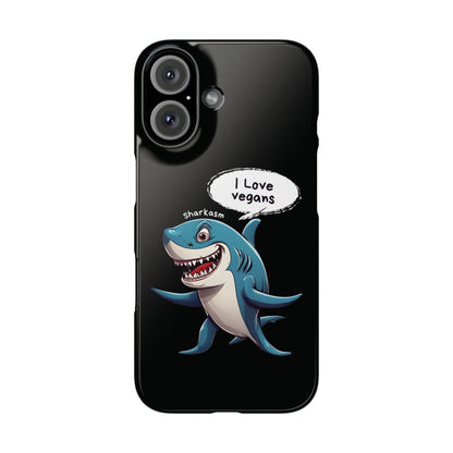 Sarcasm Shark iPhone Case - StoreCuriosity
