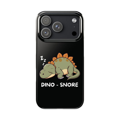 Sleepy Dinosaur iPhone Case - StoreCuriosity