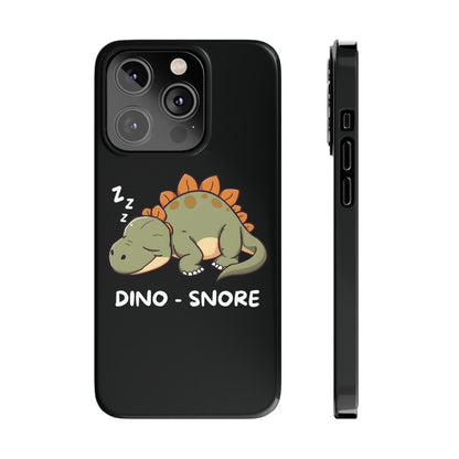 Sleepy Dinosaur iPhone Case - StoreCuriosity